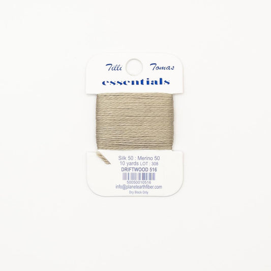 Tilli Tomas Essentials 516 Driftwood - Summertide Stitchery - Planet Earth Fibers