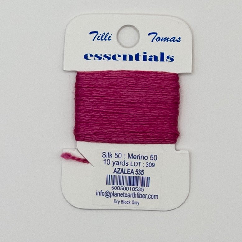 Tilli Tomas Essentials 535 Azalea - Summertide Stitchery - Planet Earth Fibers