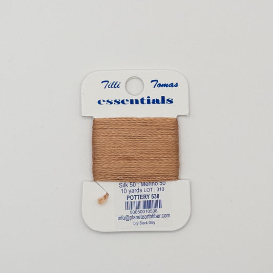 Tilli Tomas Essentials 538 Pottery - Summertide Stitchery - Planet Earth Fibers