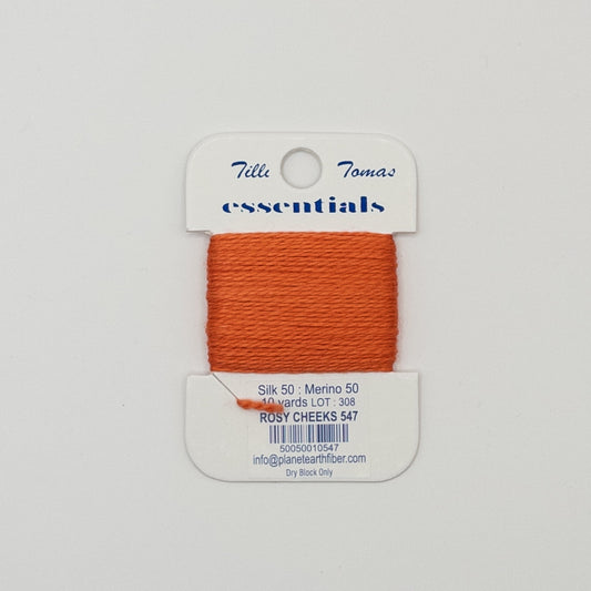 Tilli Tomas Essentials 547 Rosy Cheeks - Summertide Stitchery - Planet Earth Fibers