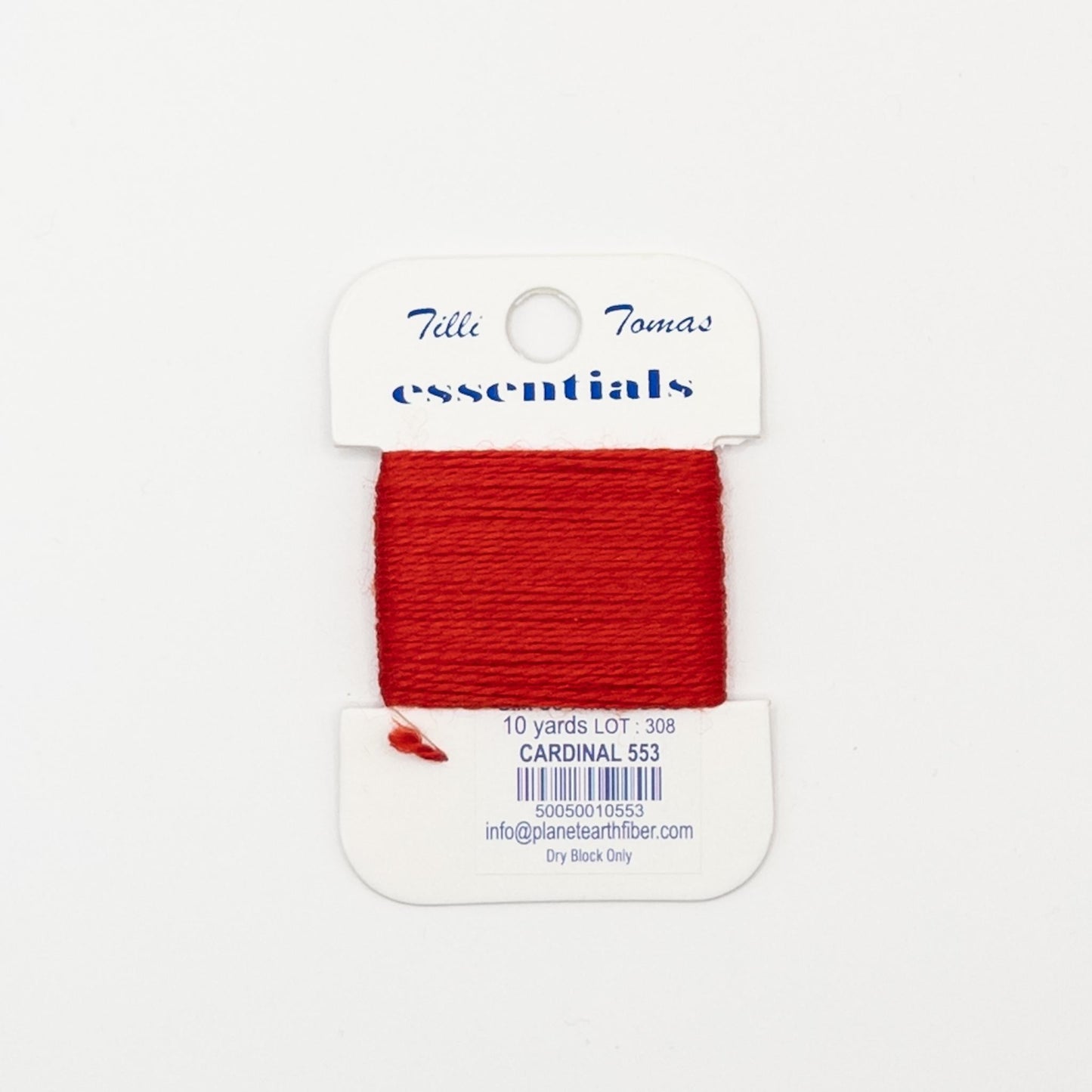 Tilli Tomas Essentials 553 Cardinal - Summertide Stitchery - Planet Earth Fibers