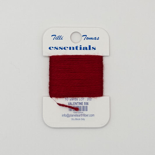 Tilli Tomas Essentials 556 Valentine - Summertide Stitchery - Planet Earth Fibers