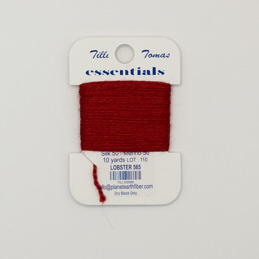 Tilli Tomas Essentials 565 Lobster - Summertide Stitchery - Planet Earth Fibers