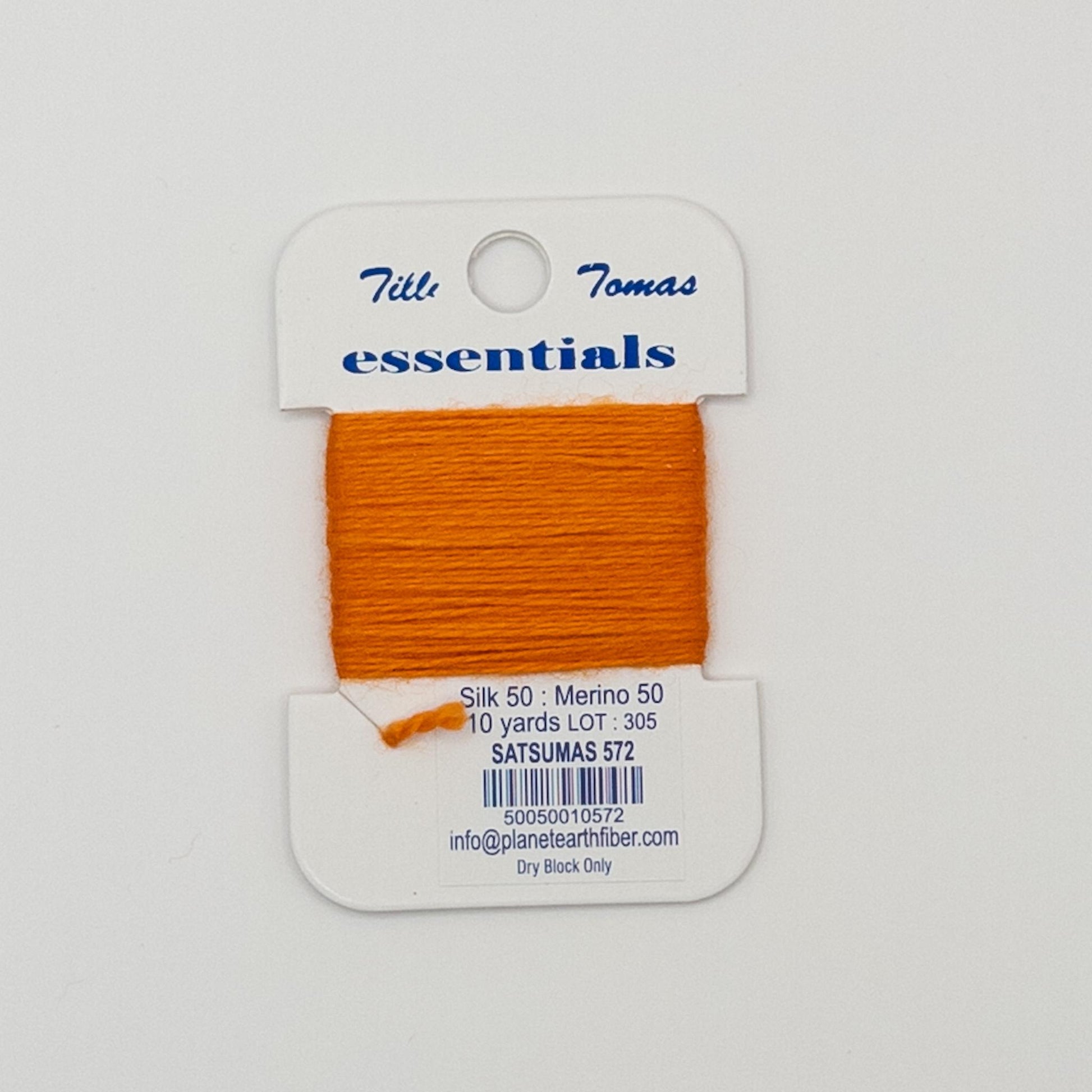 Tilli Tomas Essentials 572 Satsumas - Summertide Stitchery - Planet Earth Fibers