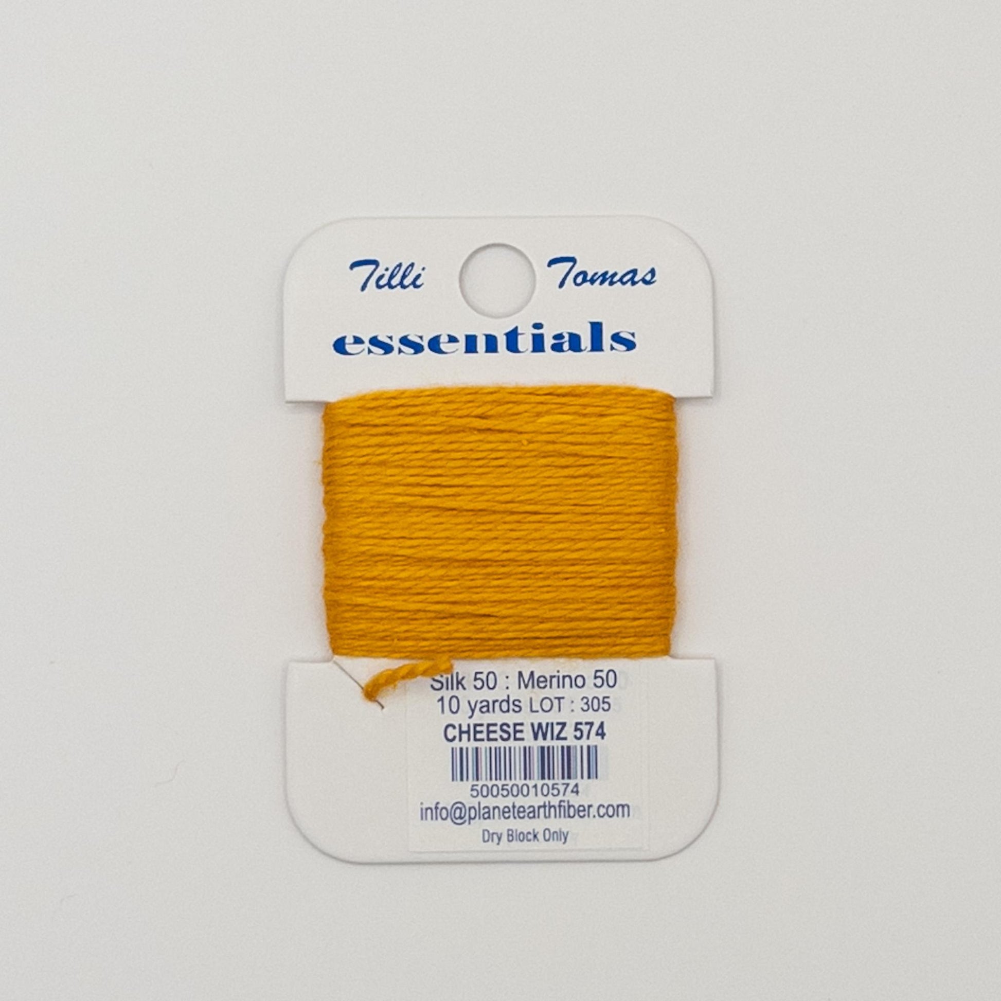 Tilli Tomas Essentials 574 Cheese - Summertide Stitchery - Planet Earth Fibers