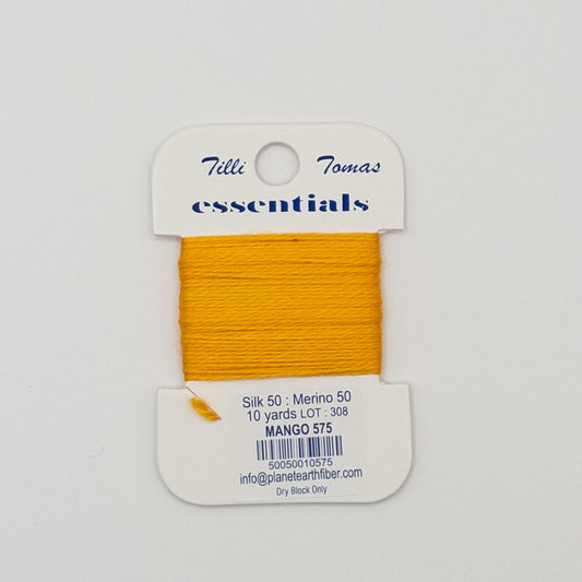 Tilli Tomas Essentials 575 Mango - Summertide Stitchery - Planet Earth Fibers