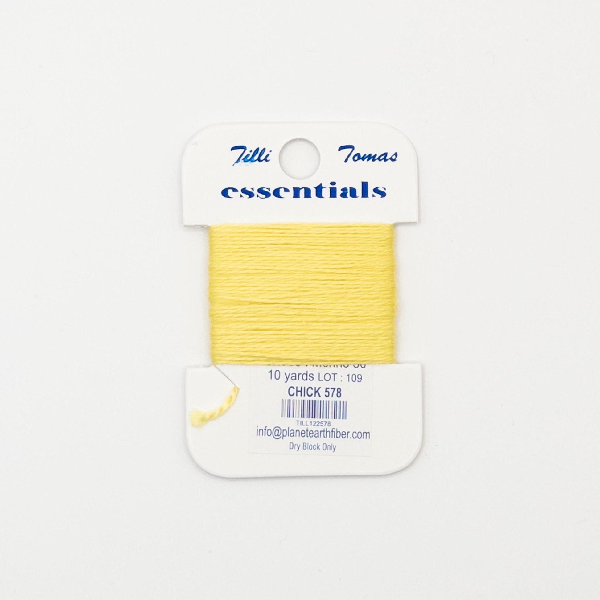 Tilli Tomas Essentials 578 Chick - Summertide Stitchery - Planet Earth Fibers