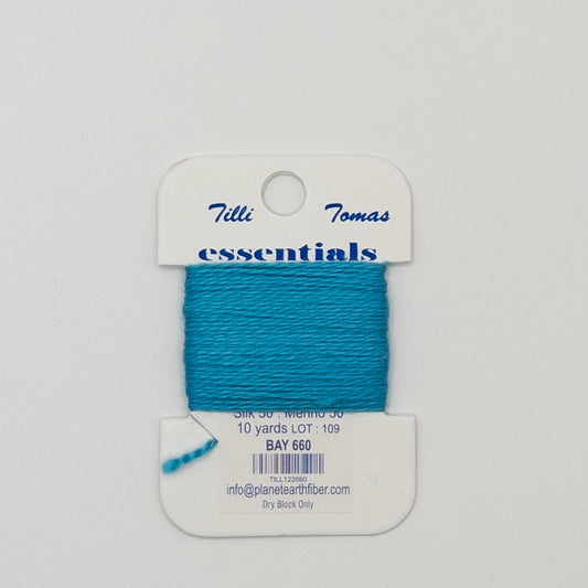 Tilli Tomas Essentials 660 Bay - Summertide Stitchery - Planet Earth Fibers