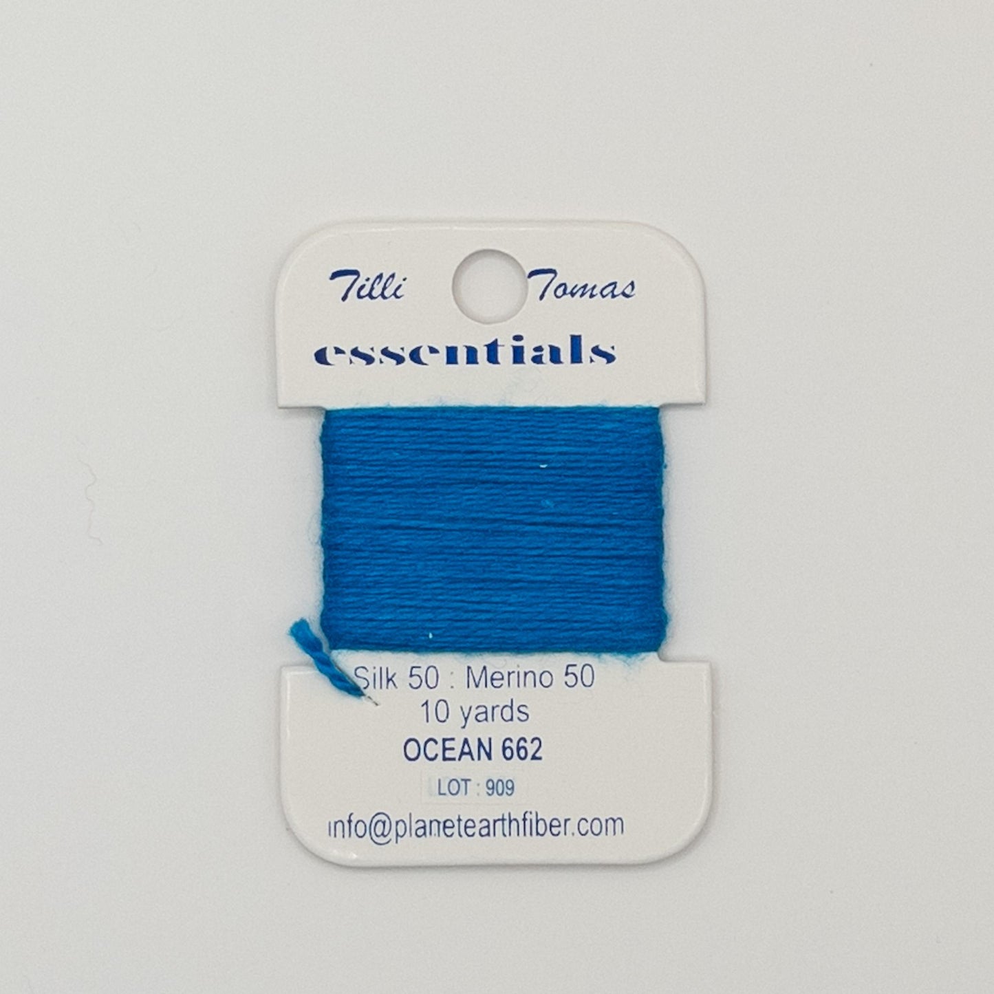 Tilli Tomas Essentials 662 Ocean - Summertide Stitchery - Planet Earth Fibers