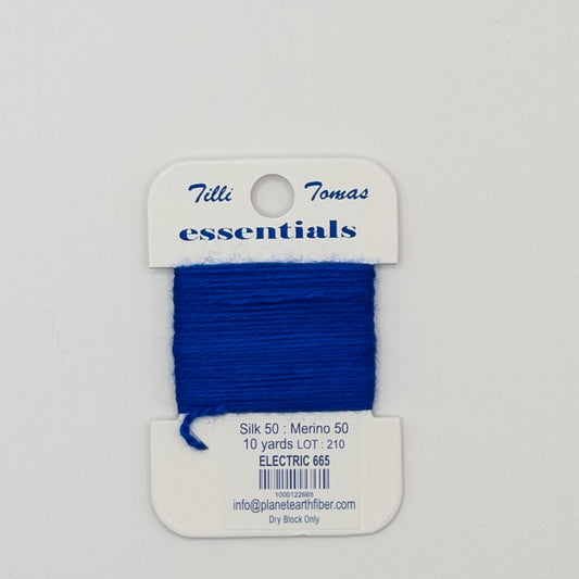 Tilli Tomas Essentials 665 Electric - Summertide Stitchery