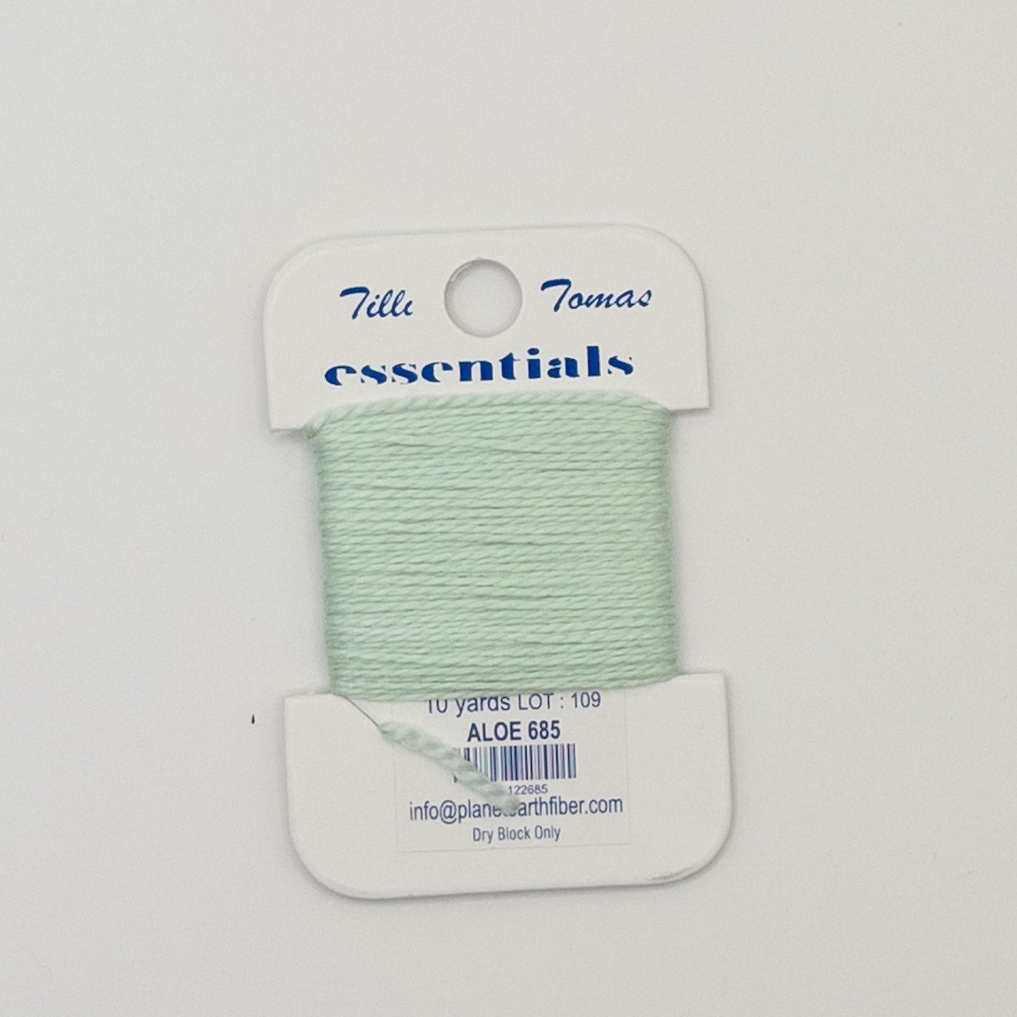 Tilli Tomas Essentials 685 Aloe - Summertide Stitchery - Planet Earth Fibers