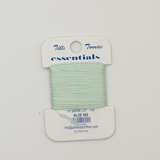 Tilli Tomas Essentials 685 Aloe - Summertide Stitchery - Planet Earth Fibers