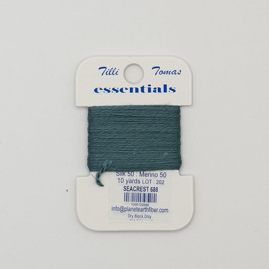 Tilli Tomas Essentials 688 Seacrest - Summertide Stitchery - Planet Earth Fibers