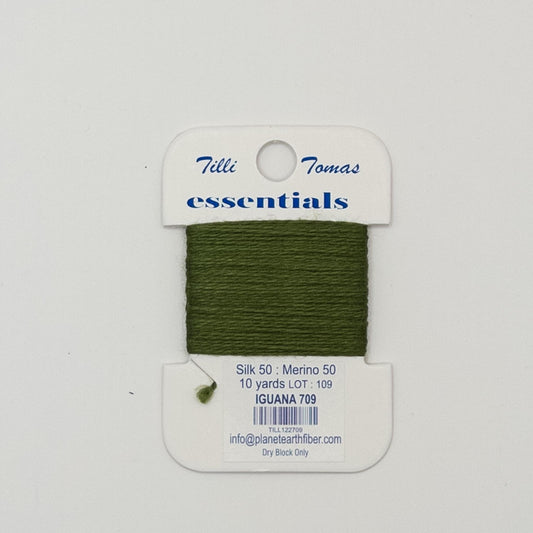 Tilli Tomas Essentials 709 Iguana - Summertide Stitchery - Planet Earth Fibers