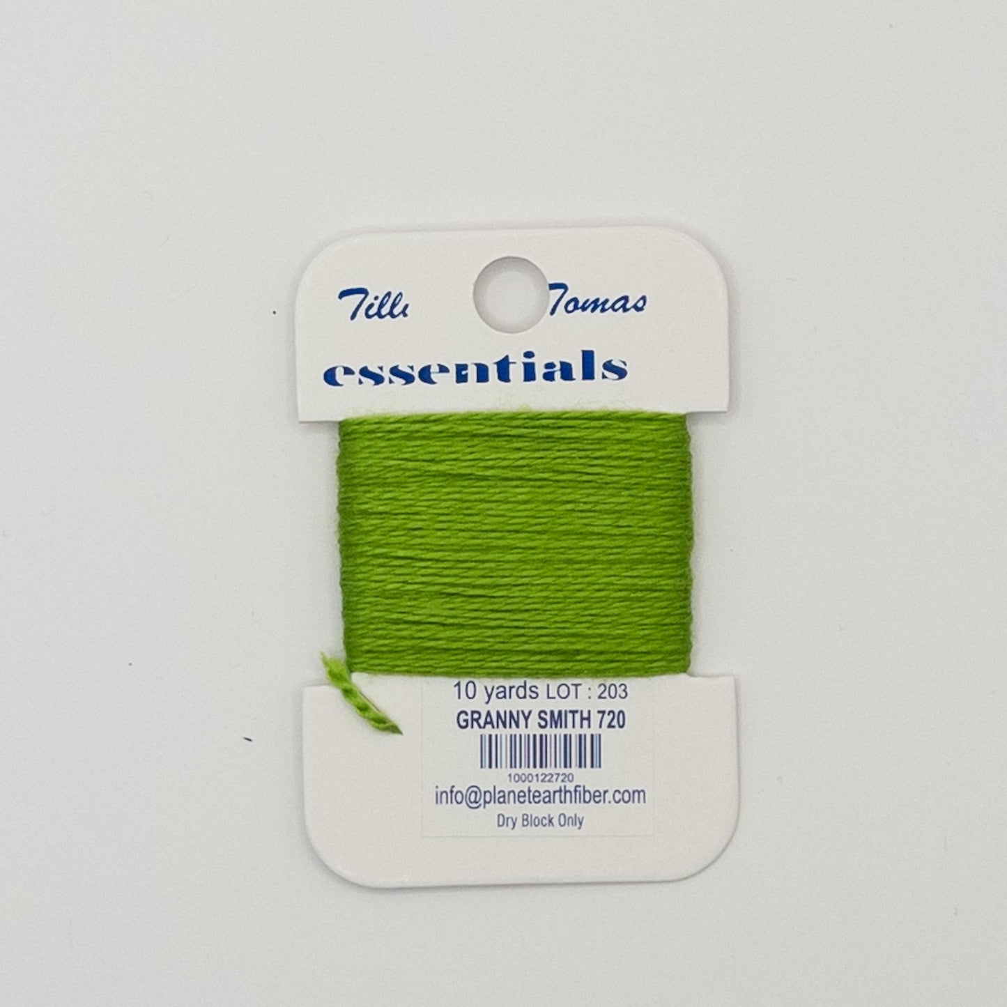 Tilli Tomas Essentials 720 Granny Smith - Summertide Stitchery - Planet Earth Fibers