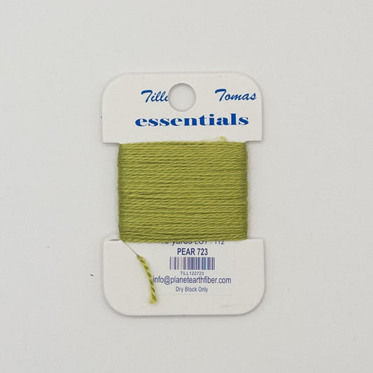 Tilli Tomas Essentials 723 Pear - Summertide Stitchery - Planet Earth Fibers