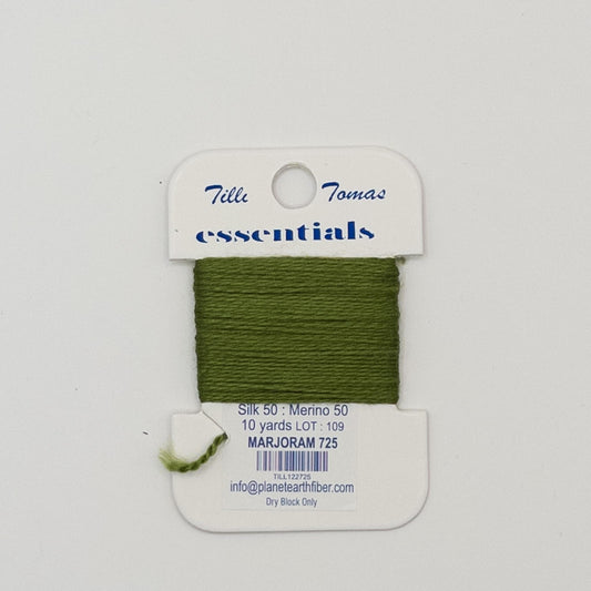 Tilli Tomas Essentials 725 Marjoram - Summertide Stitchery - Planet Earth Fibers