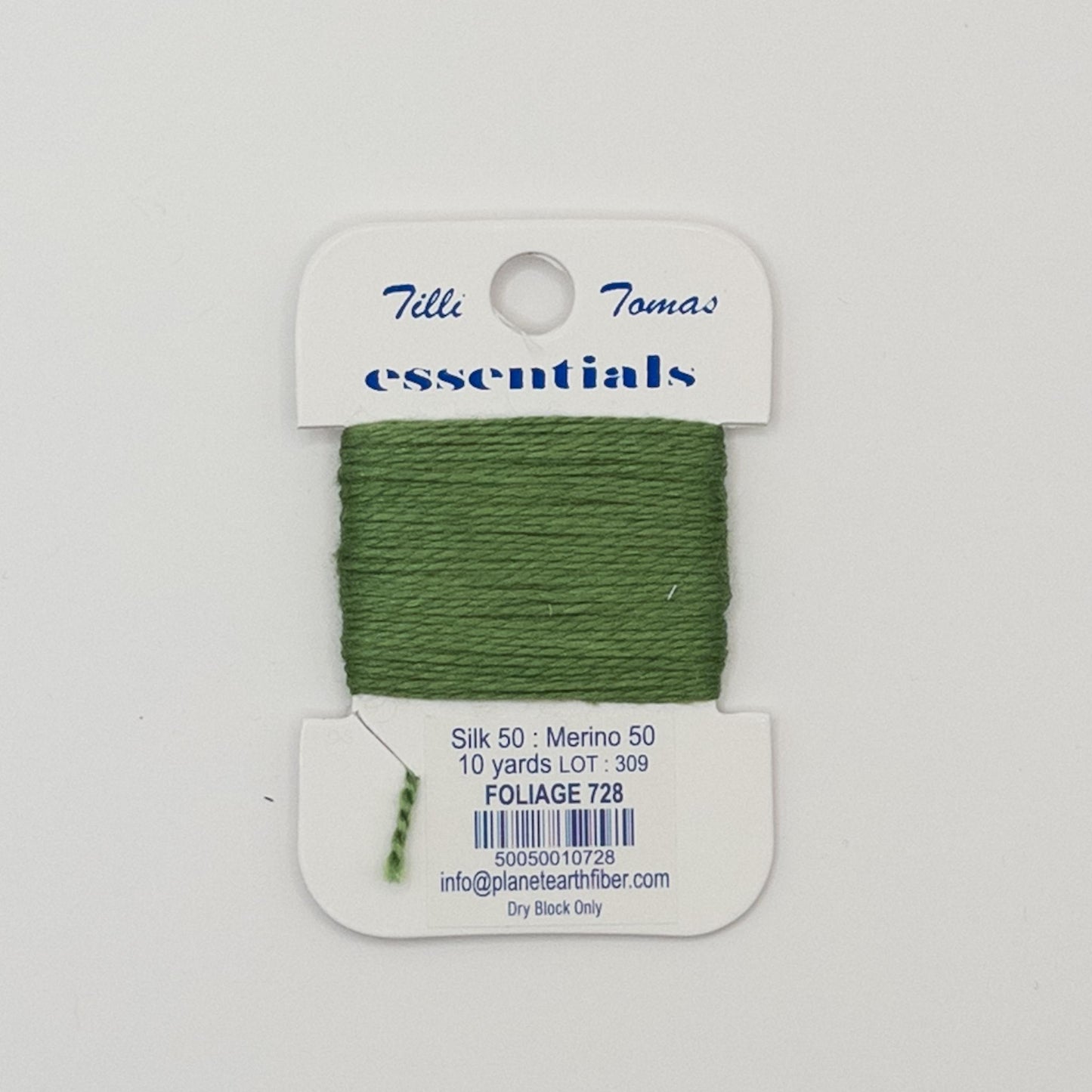 Tilli Tomas Essentials 728 Foliage - Summertide Stitchery