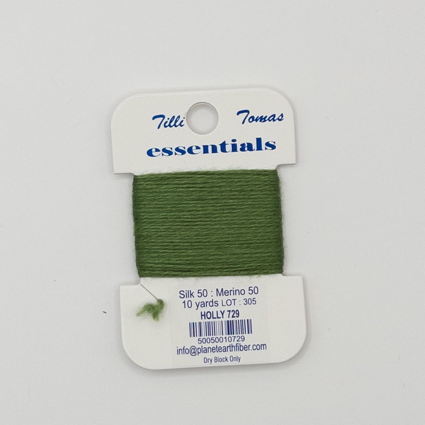 Tilli Tomas Essentials 729 Holly - Summertide Stitchery - Planet Earth Fibers