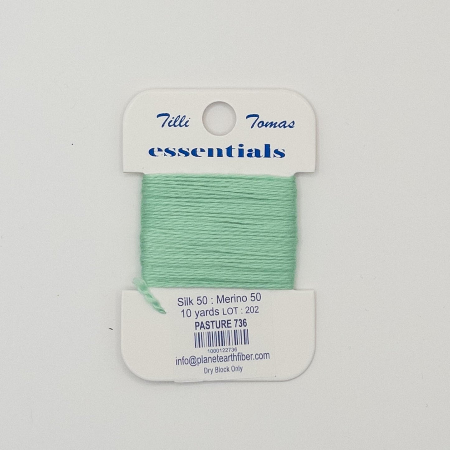 Tilli Tomas Essentials 736 Pasture - Summertide Stitchery - Planet Earth Fibers