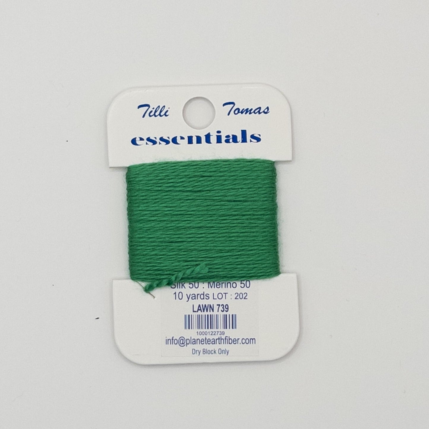 Tilli Tomas Essentials 739 Lawn - Summertide Stitchery - Planet Earth Fibers