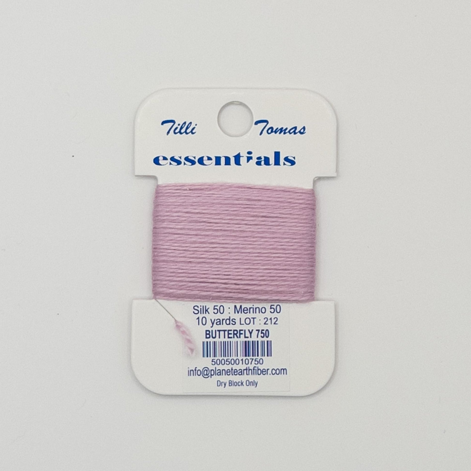 Tilli Tomas Essentials 750 Butterfly - Summertide Stitchery - Planet Earth Fibers