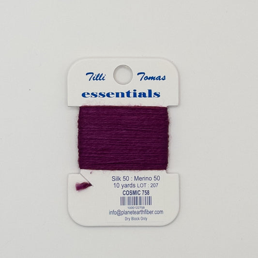 Tilli Tomas Essentials 758 Cosmic - Summertide Stitchery - Planet Earth Fibers