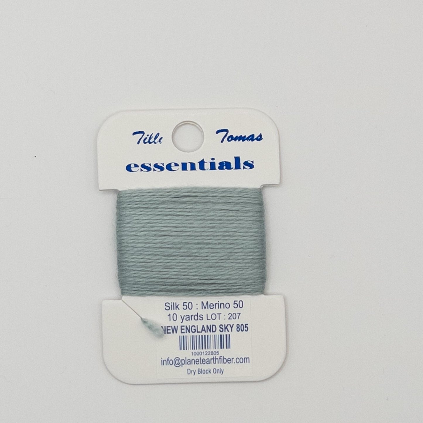 Tilli Tomas Essentials 805 New England Sky - Summertide Stitchery - Planet Earth Fibers