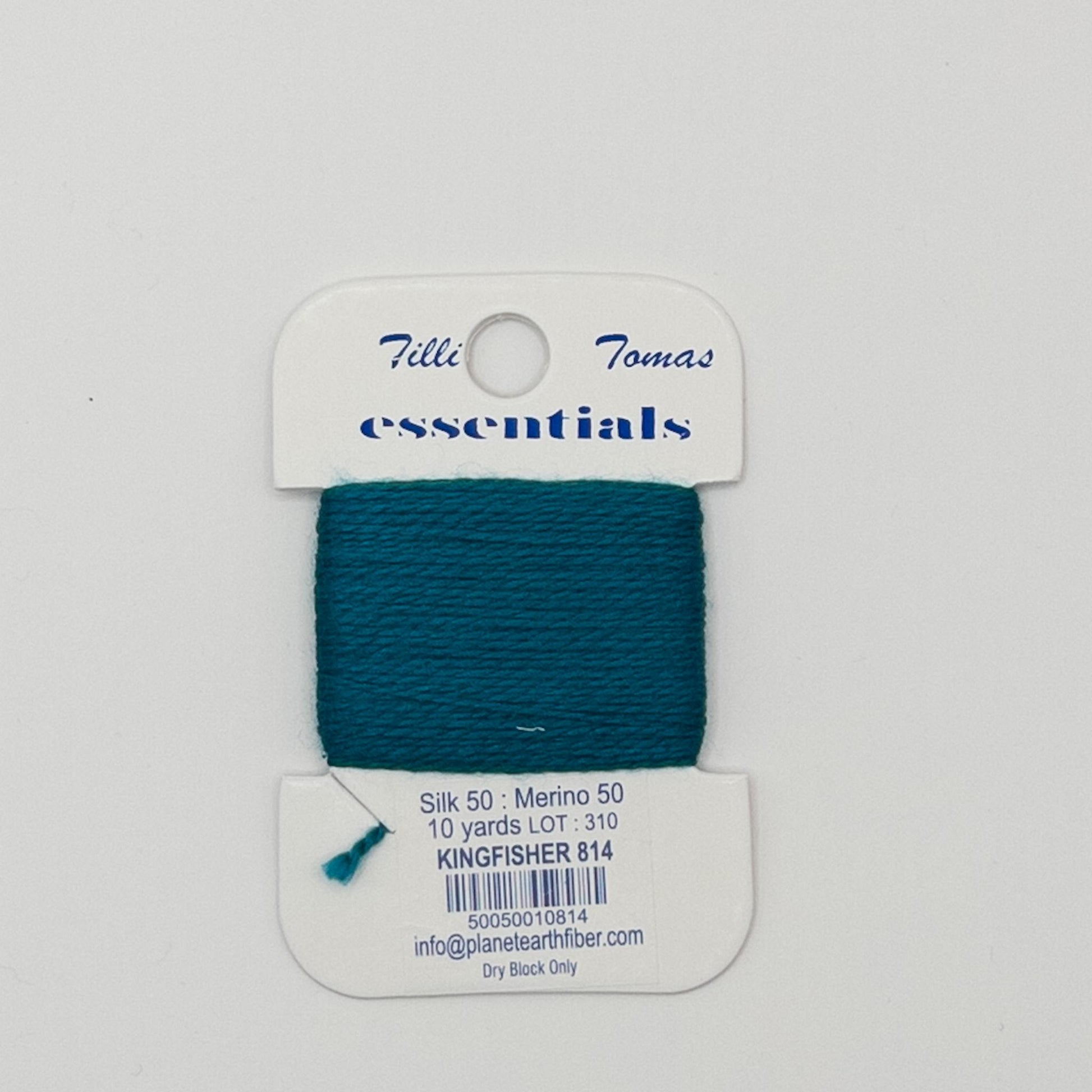 Tilli Tomas Essentials 814 Kingfisher - Summertide Stitchery - Planet Earth Fibers