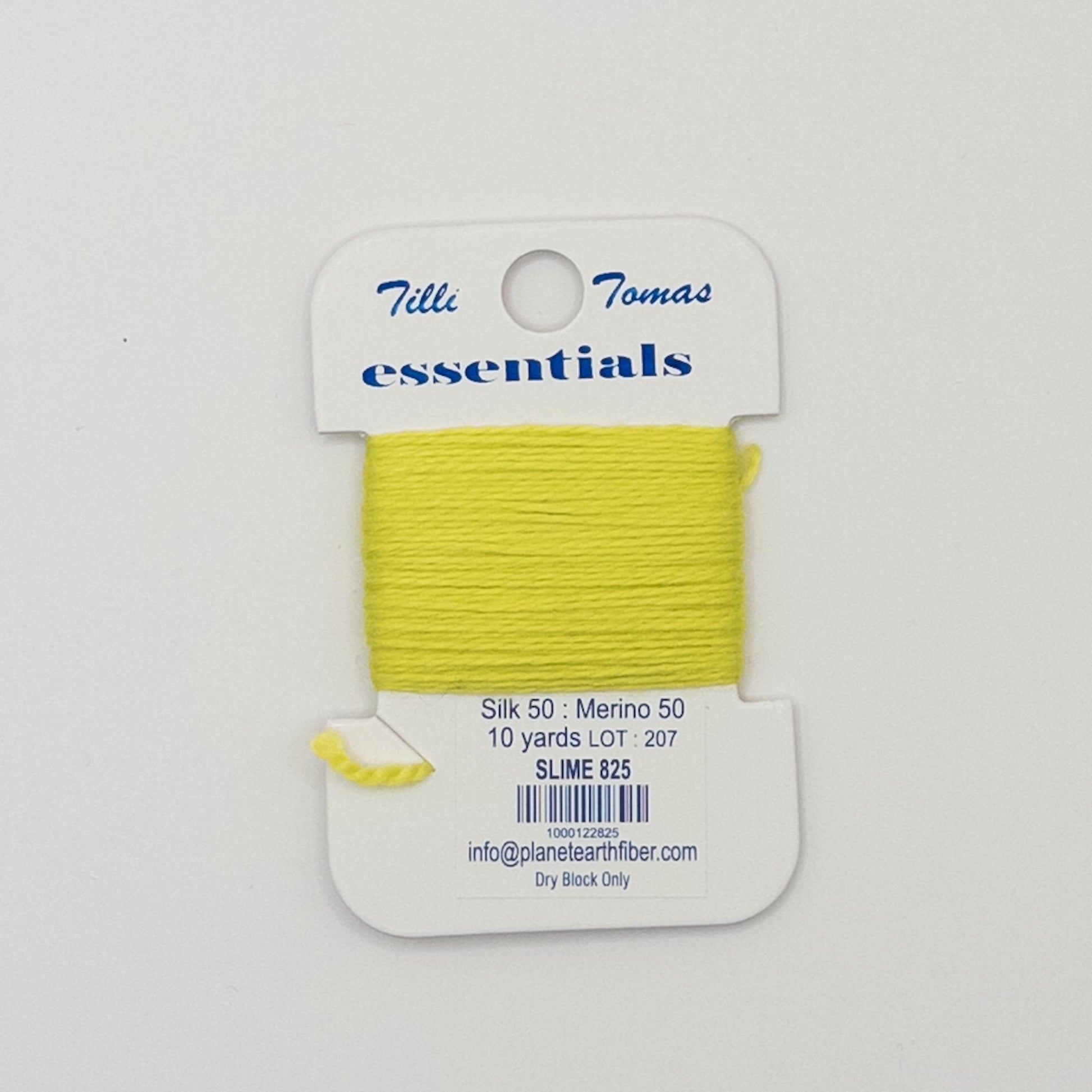 Tilli Tomas Essentials 825 Slime | Needlepoint Thread ā Summertide ...