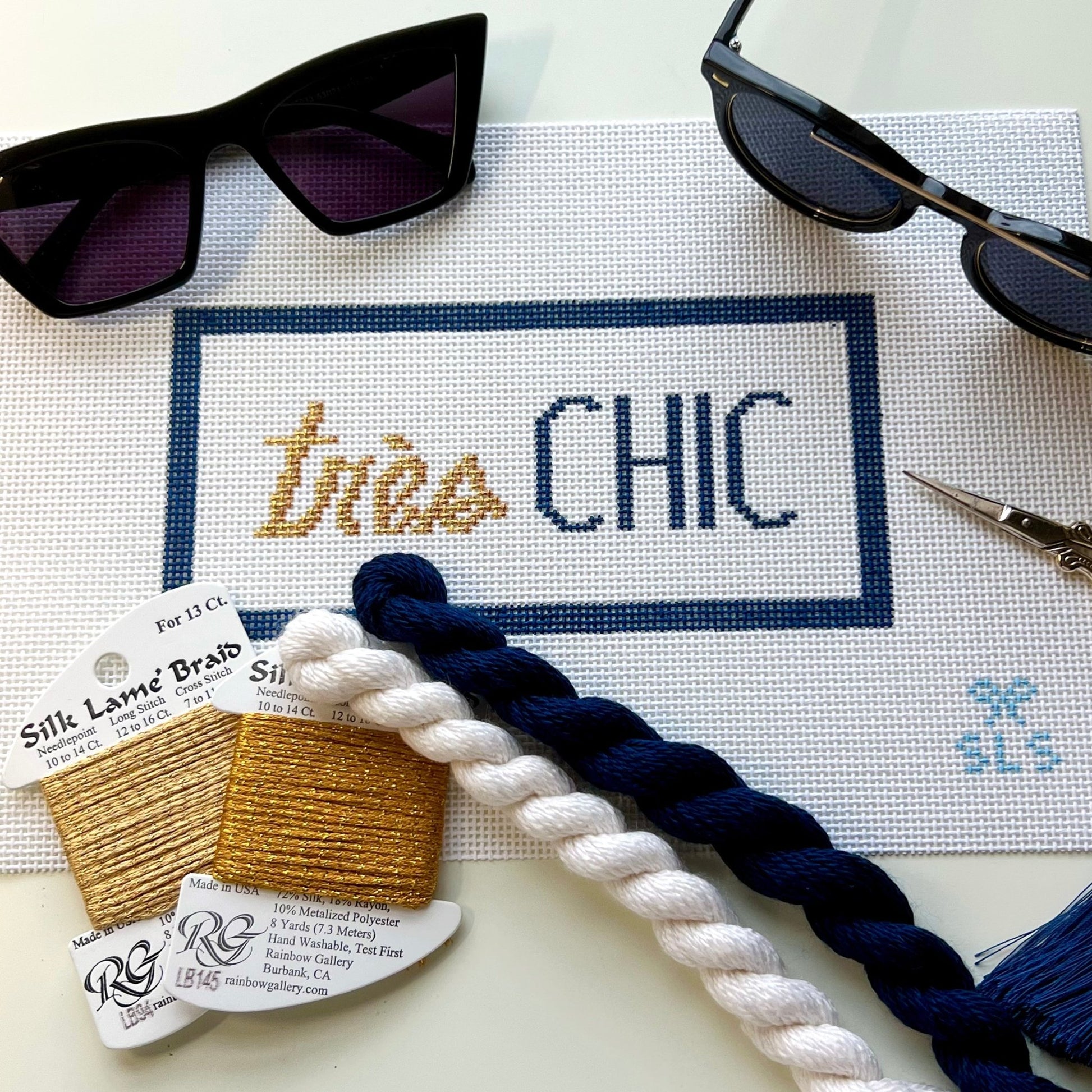 Tres Chic - Summertide Stitchery - SLS