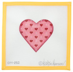 Valentine Mini Heart - Summertide Stitchery - Kate Dickerson