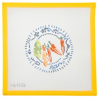 Veggie Plate - Summertide Stitchery - With Love by Bug