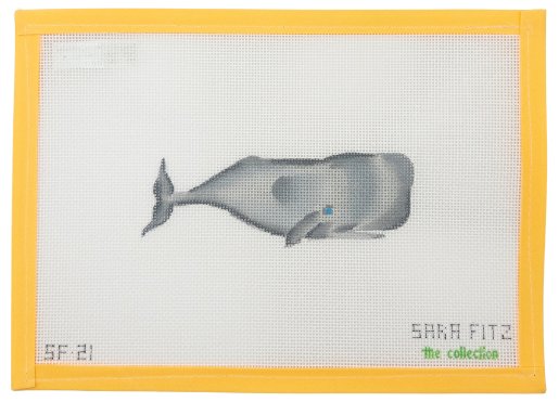 Whale - Summertide Stitchery - Sara Fitz