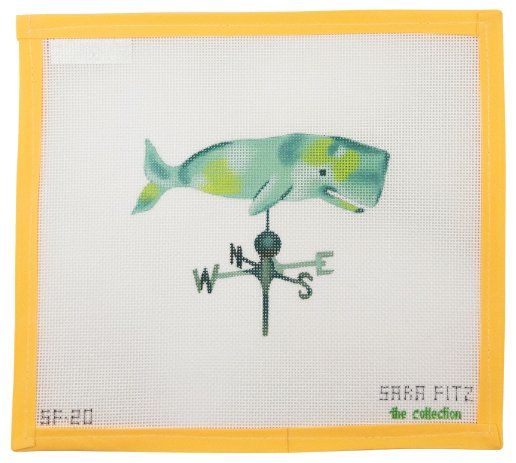 Whale Weathervane - Summertide Stitchery