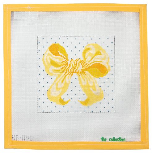 Yellow Bow - Summertide Stitchery - The Collection Designs