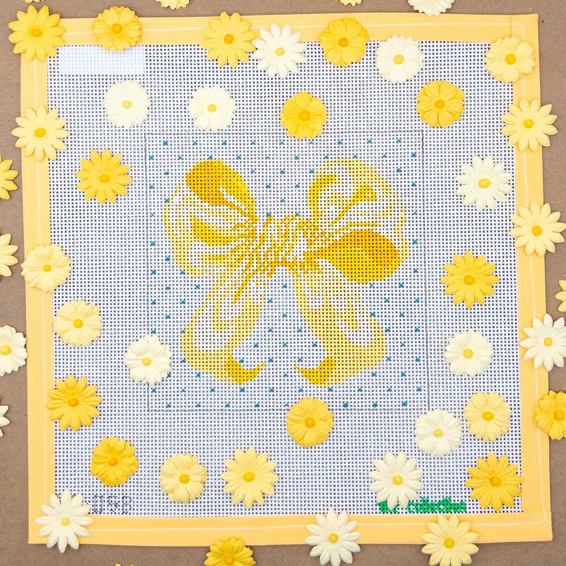 Yellow Bow - Summertide Stitchery - The Collection Designs